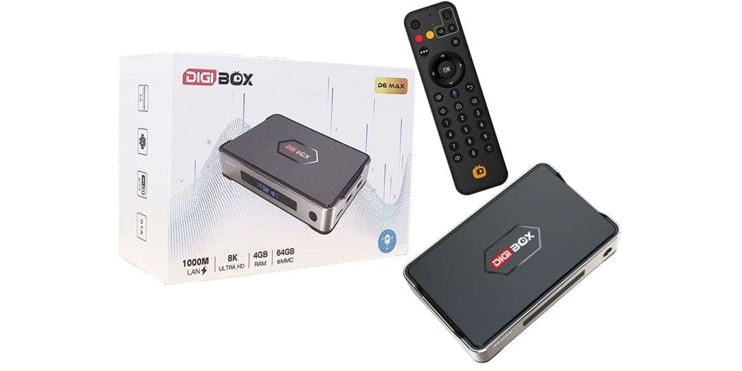 即時発送DIGIBOX D6 MAX｜8K対応｜千兆LAN 168時間見逃し