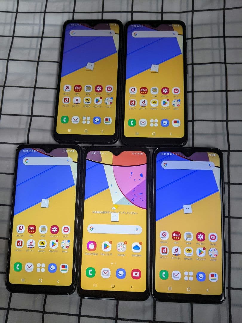 GalaxyA21 SC-42A 64GB android11 Simフリー5台