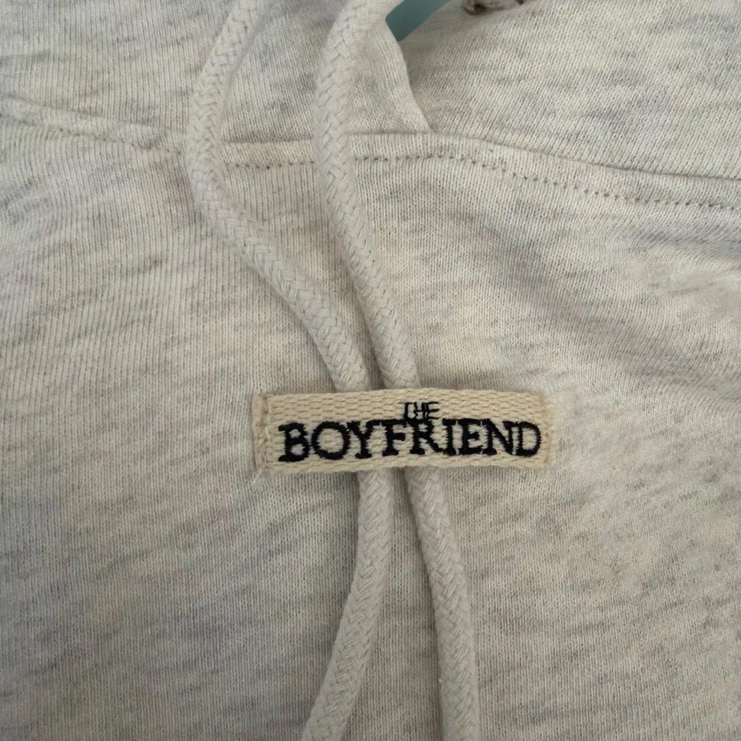 niko and… ボーイフレンドフラワーフーディー グレー