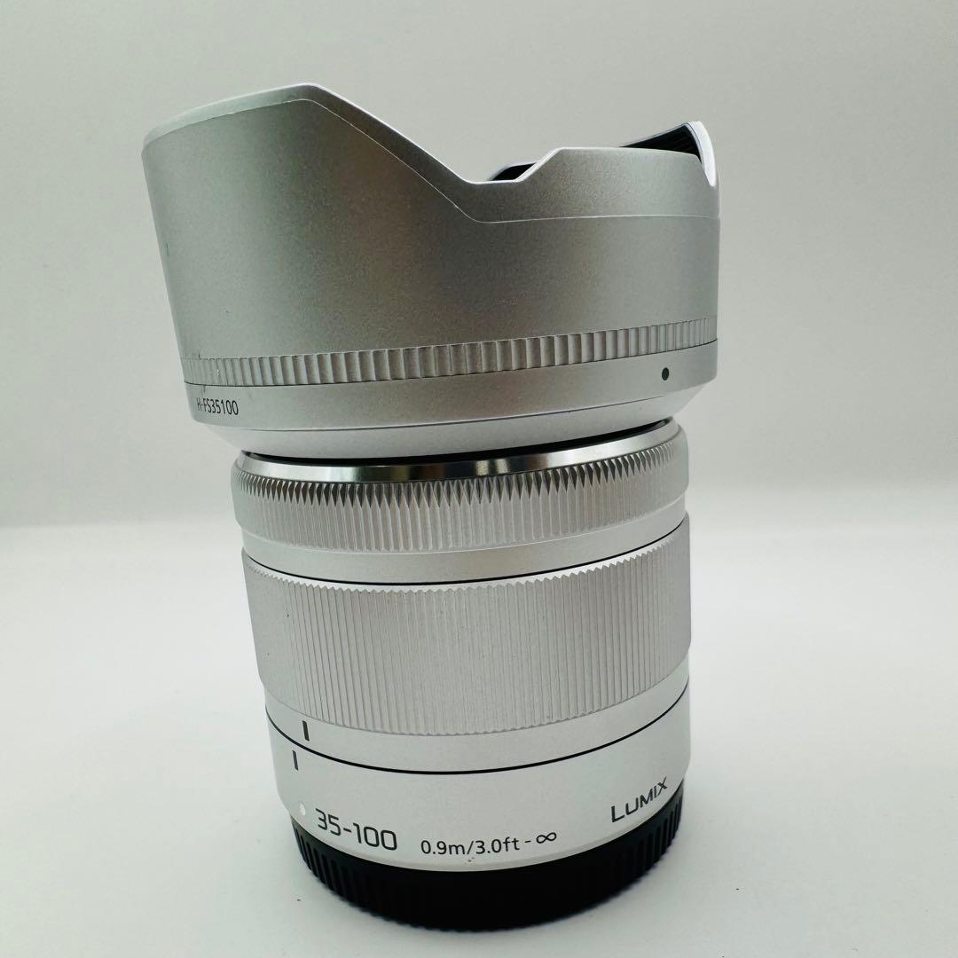 【美品】Panasonic LUMIX DMC-GF7W ミラーレス シルバー