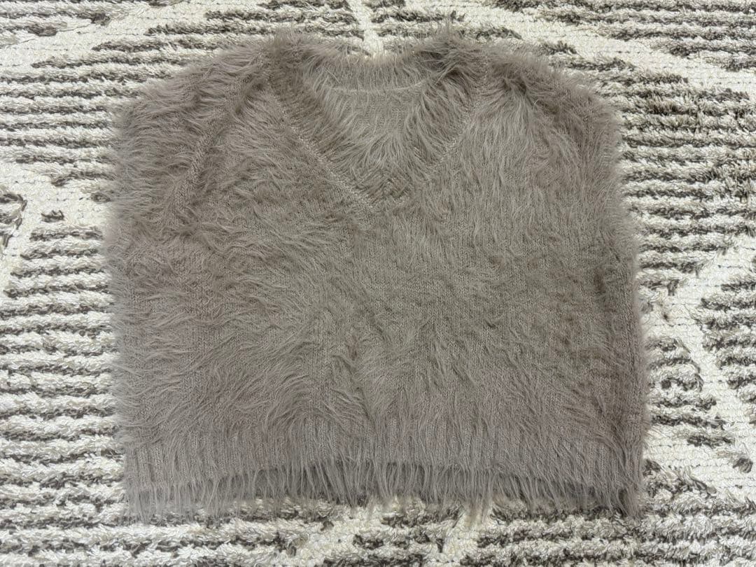 シャギーオーバー2WAYベスト