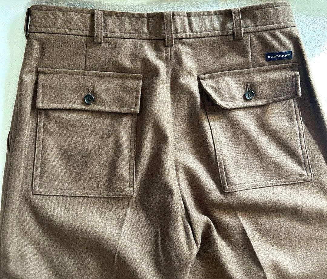 【新品未使用品】BURBERRY スラックス ブラウン