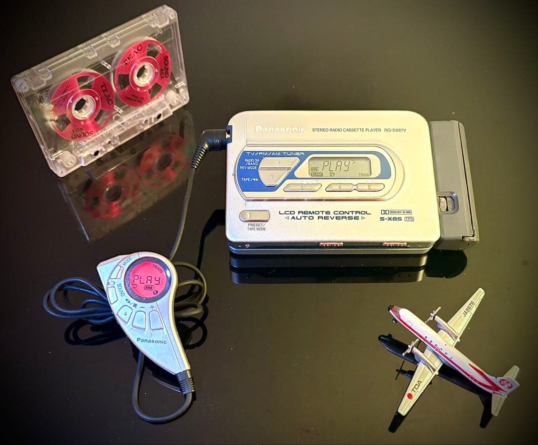 カセットウォークマンPanasonic RQ-SX87V「整備済み、完動超美品」