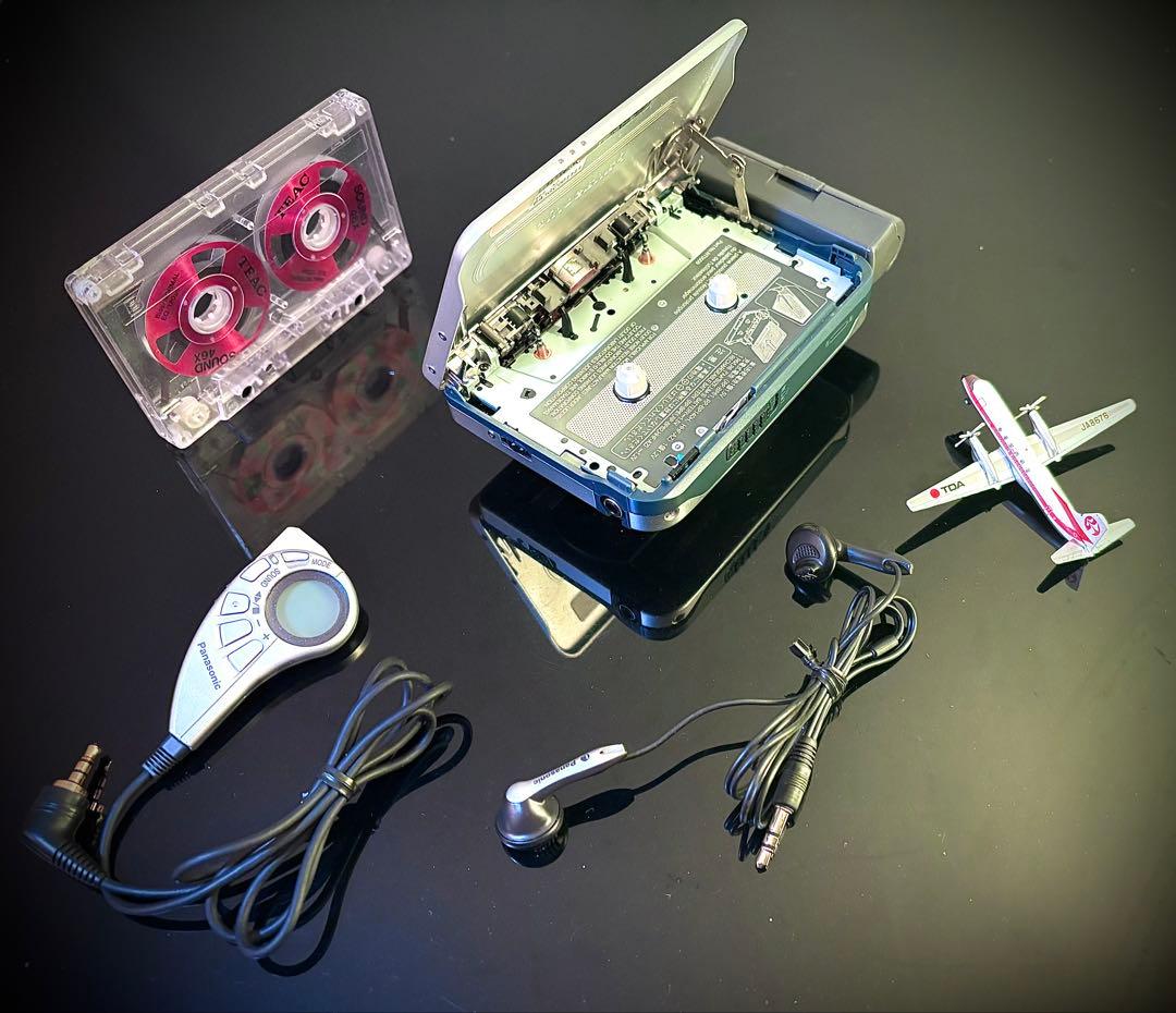 カセットウォークマンPanasonic RQ-SX87V「整備済み、完動超美品」