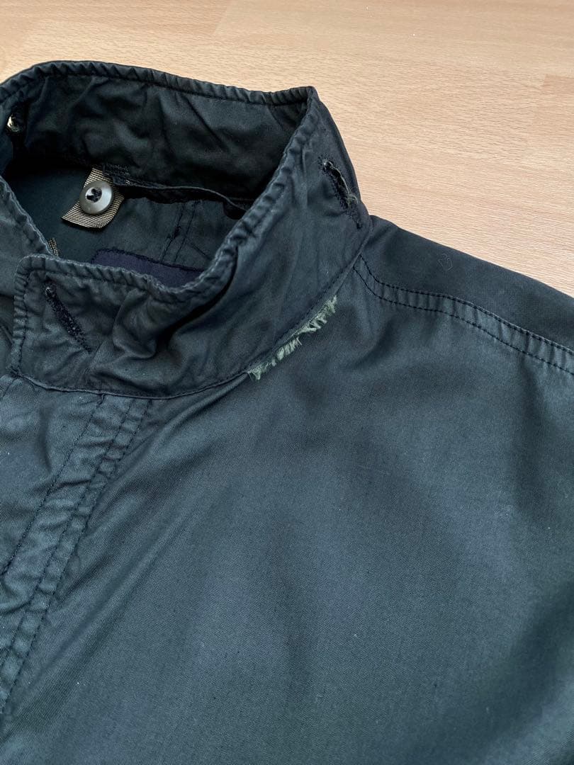 80s M-65 フィッシュテール 黒染め ブラック anytee ヴィンテージ