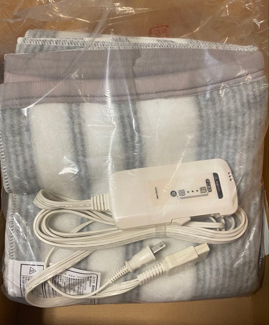 未使用自宅保管 KOIZUMI 電気毛布 KDX-7596D 188x130cm