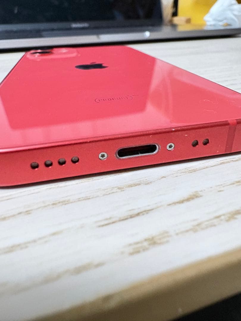 z*中様 Apple iPhone 12 (赤) 本体　美麗品※一部機能不良　箱