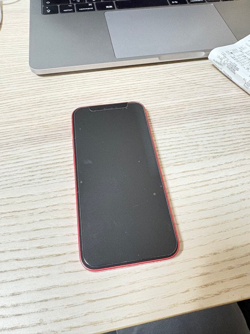 z*中様 Apple iPhone 12 (赤) 本体　美麗品※一部機能不良　箱