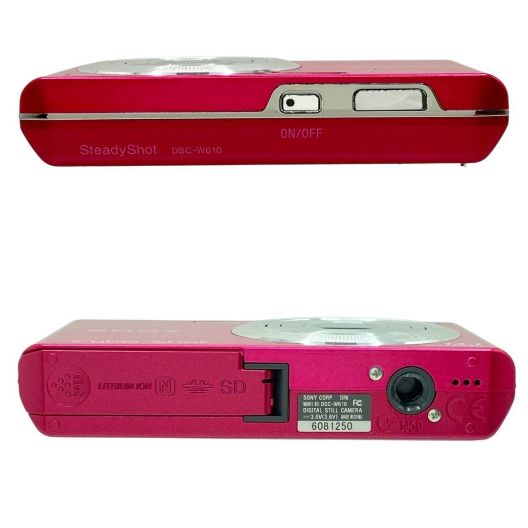 SONYCyber-shotdsc-w610デジタルカメラデジカメコンデジピンク