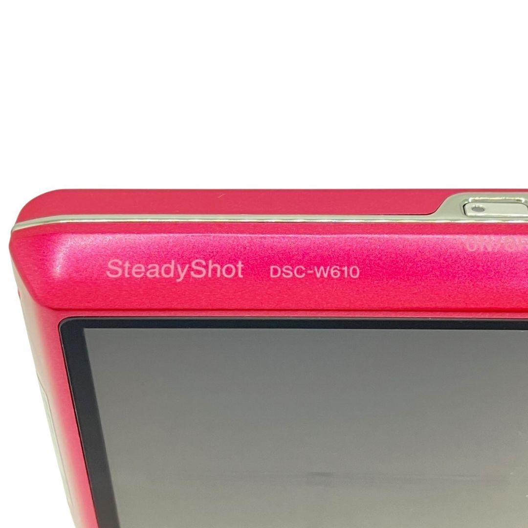 SONYCyber-shotdsc-w610デジタルカメラデジカメコンデジピンク