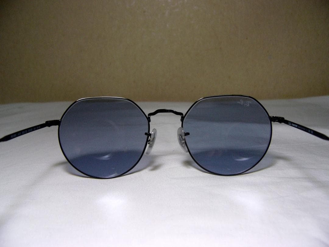 美品 調光レンズ レイバンサングラスRB3565 002/GG ジャック ブラッ