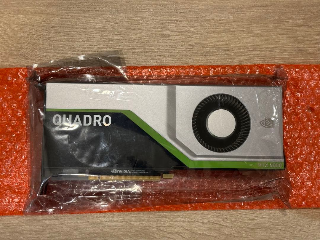 グラフィックボード・グラボ・ビデオカード NVIDIA Quadro RTX6000 24GB
