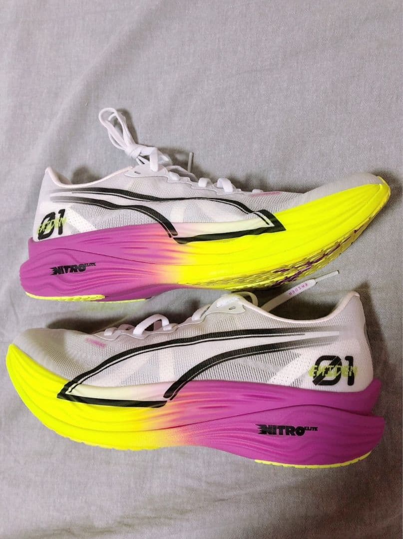 プーマ ディヴィエイト ニトロ エリート3 EKIDEN グロー 27cm