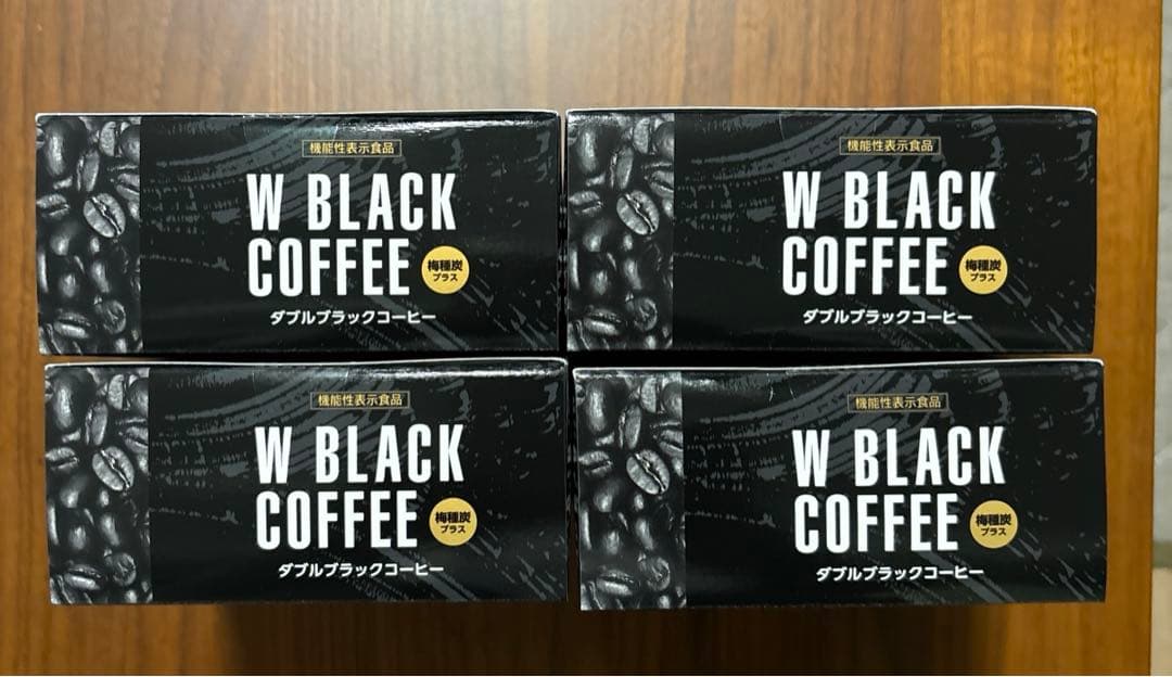 W BLACK COFFEE ダブルブラックコーヒー 4個パック