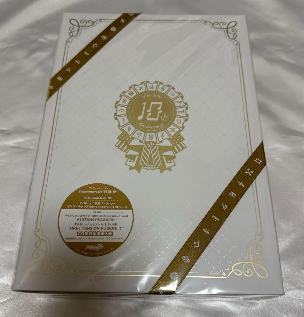 アイドリッシュセブン CARILLON ロゼット ロゴ缶バッジセットCDアルバム