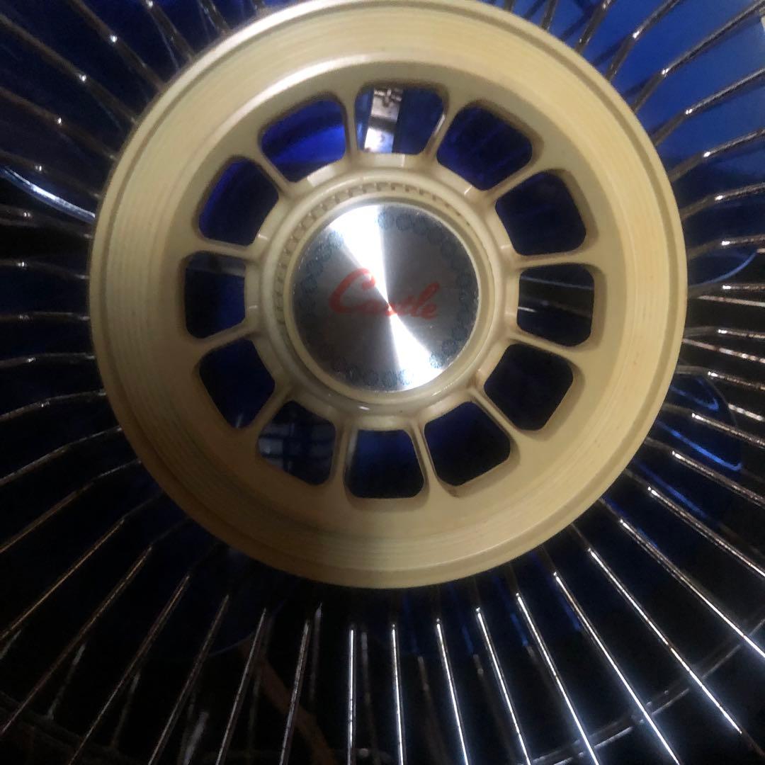 昭和　レトロ　三菱　Castle 扇風機　ヴィンテージ　アンティーク　インテリア