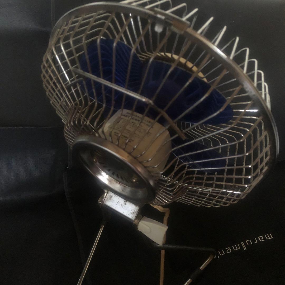 昭和　レトロ　三菱　Castle 扇風機　ヴィンテージ　アンティーク　インテリア