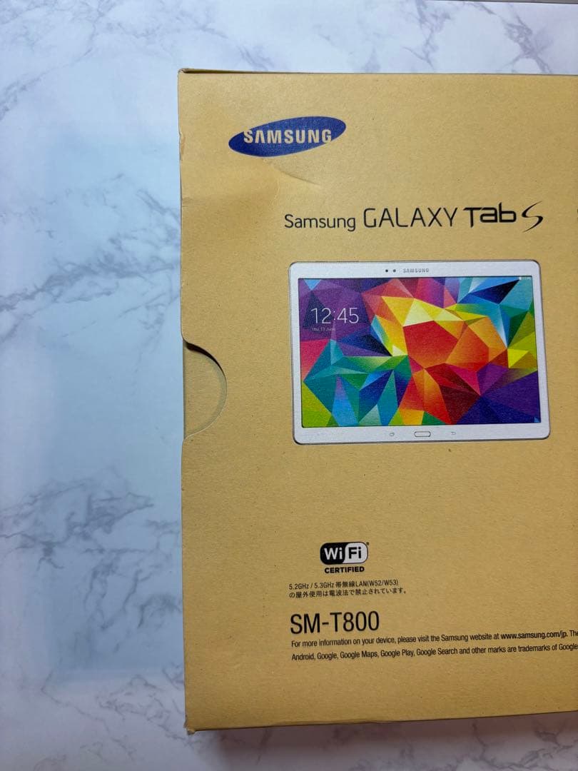 GALAXY Tab S 10.5 Wi-Fiモデル SM-T800