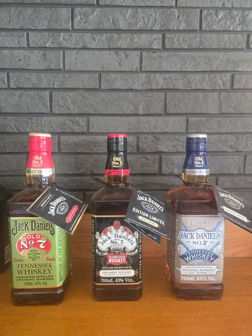 ジャックダニエル　レガシーエディション3本セット