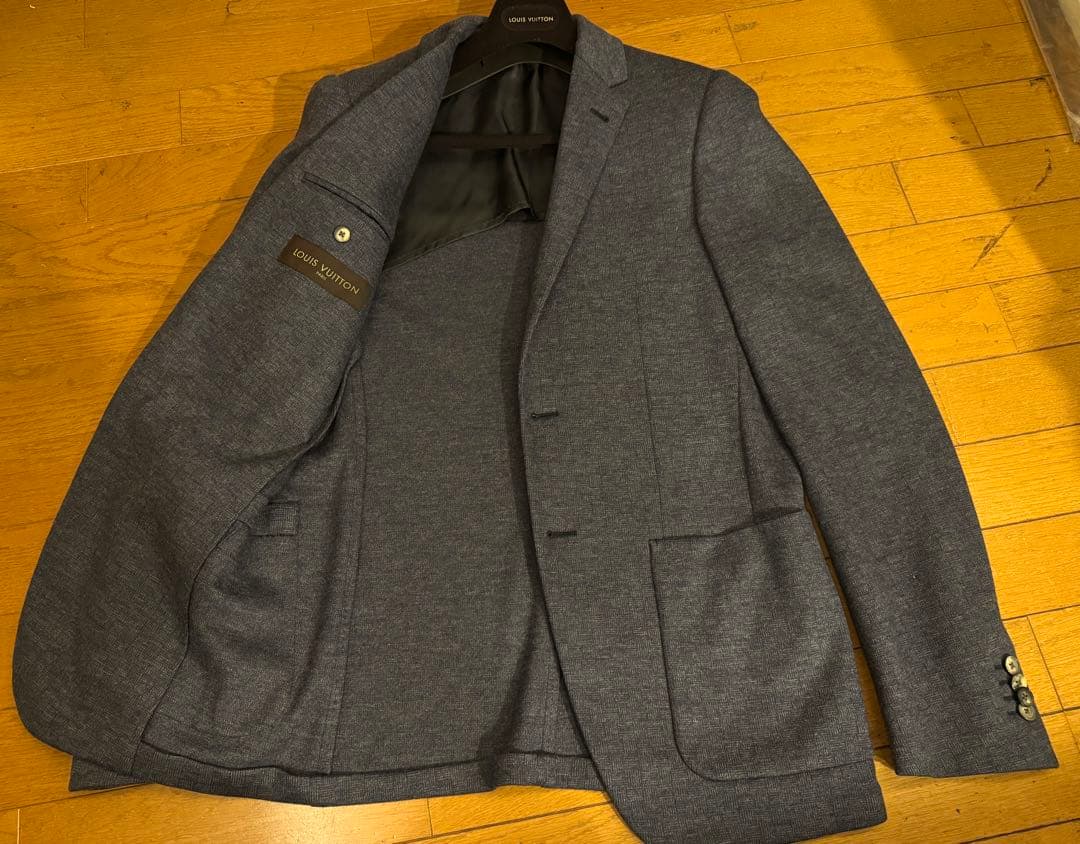 LOUIS VUITTON テーラードジャケット ダークグレー46