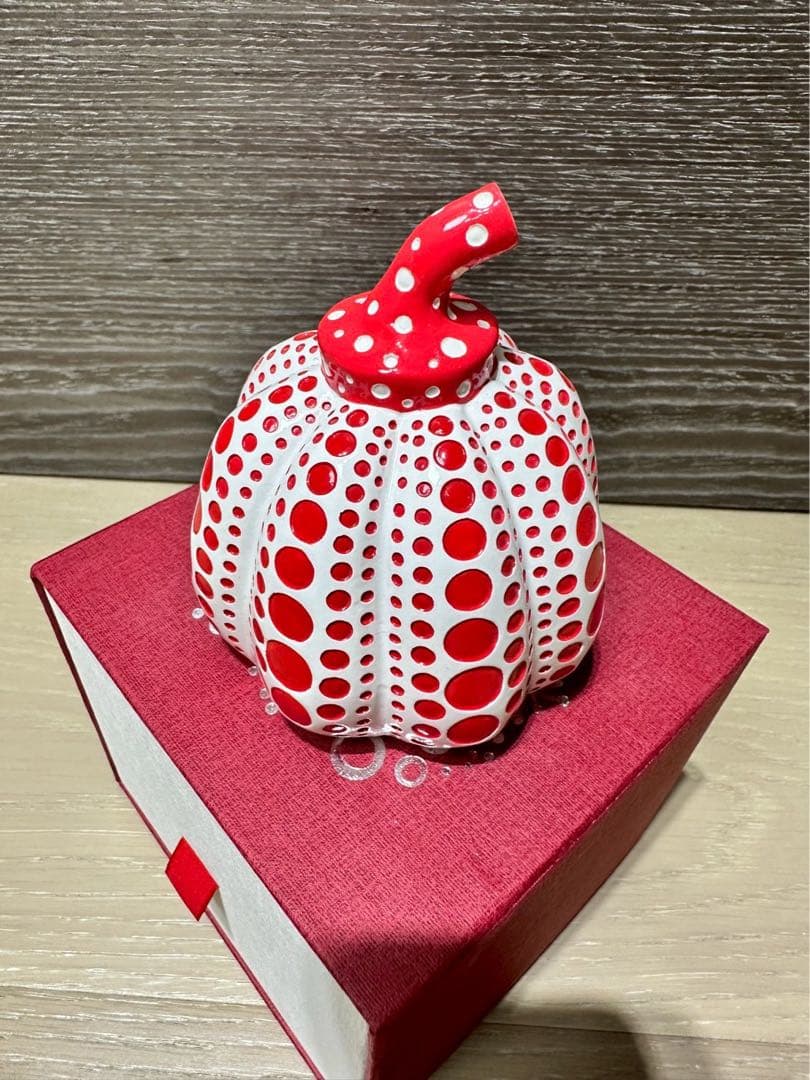 草間彌生 カボチャ （パンプキン） 赤