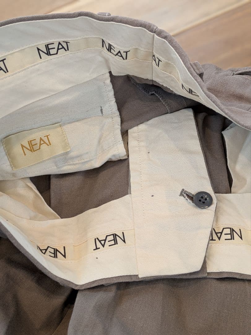 NEATスラックスパンツ 21-01LCS グレー サイズ：48