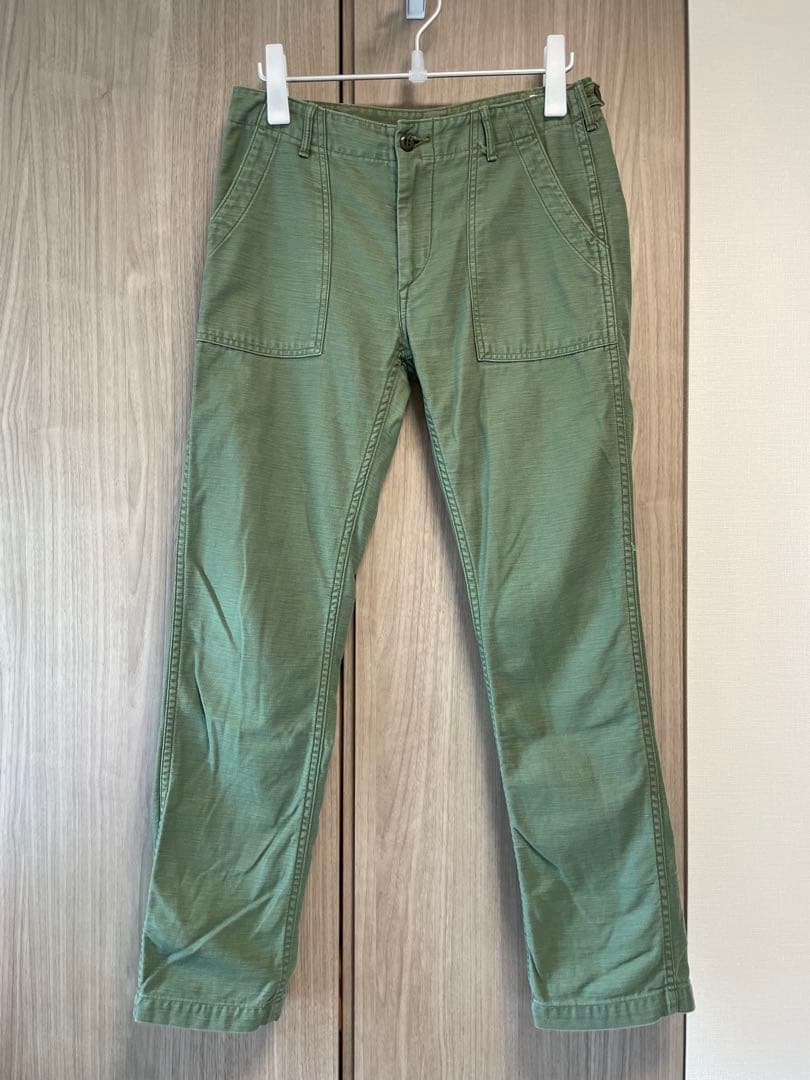 オアスロウ　スリムフィットファティーグパンツ　サイズL