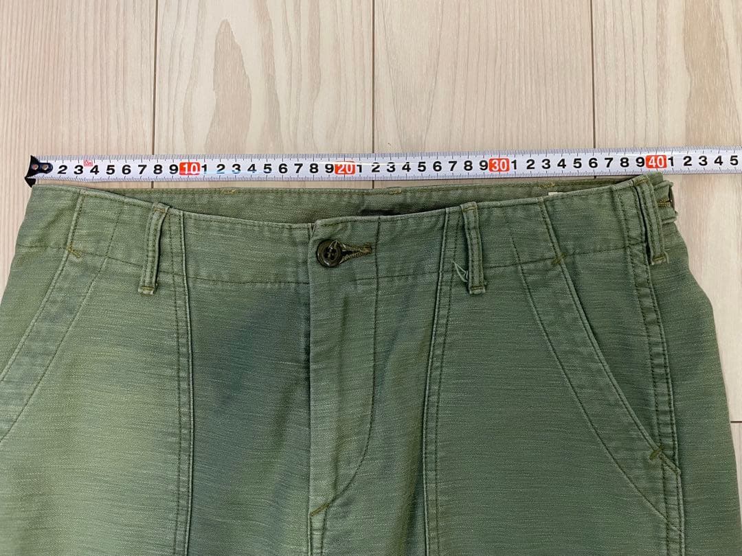 オアスロウ　スリムフィットファティーグパンツ　サイズL