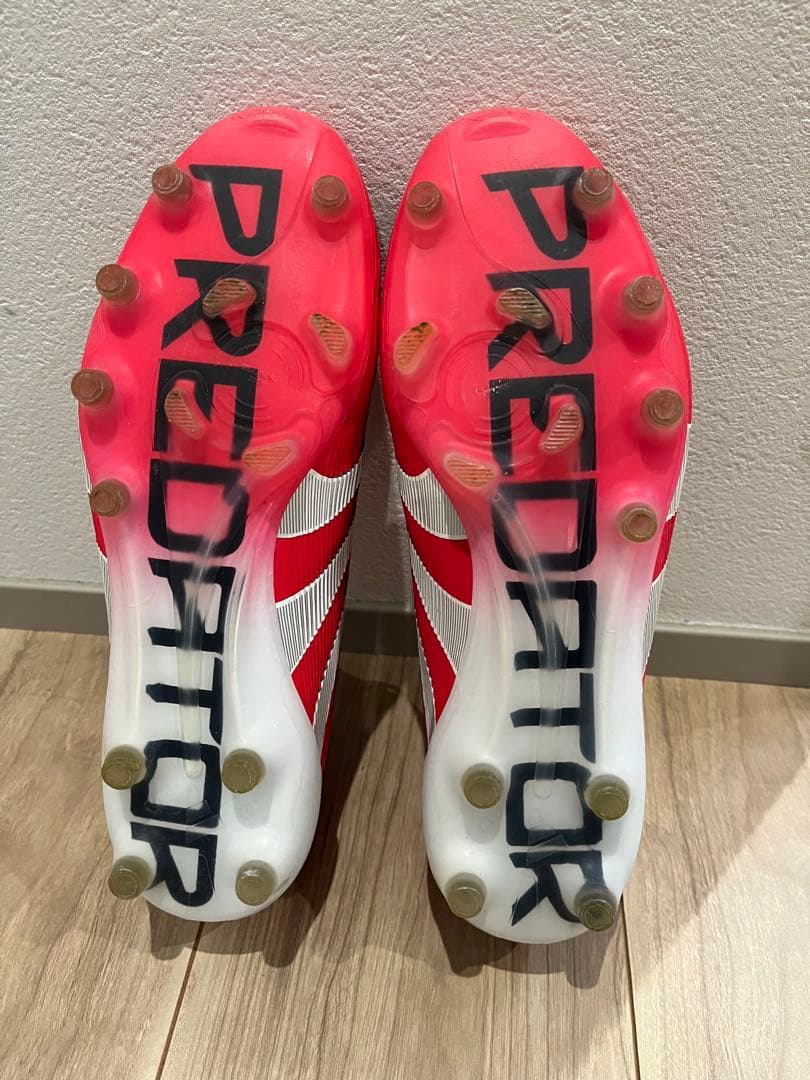 adidas プレデターELITE AG レッド 25cm