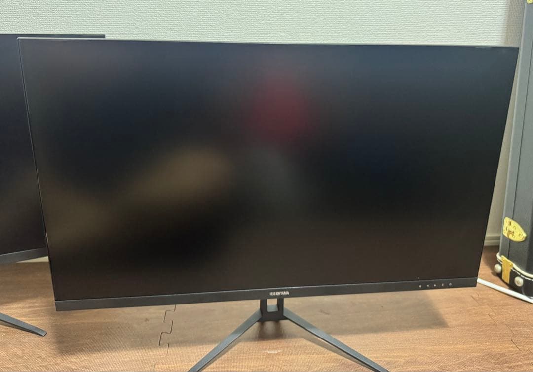 アイリスオーヤマ　DT-GF273R-B モニター2台