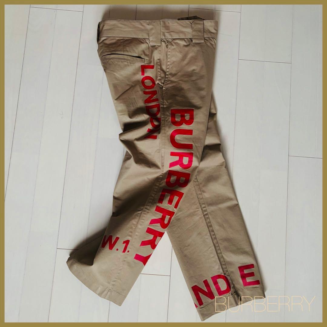 バーバリー REDプリント 高級コットンパンツ 12Y 150 kids キッズ