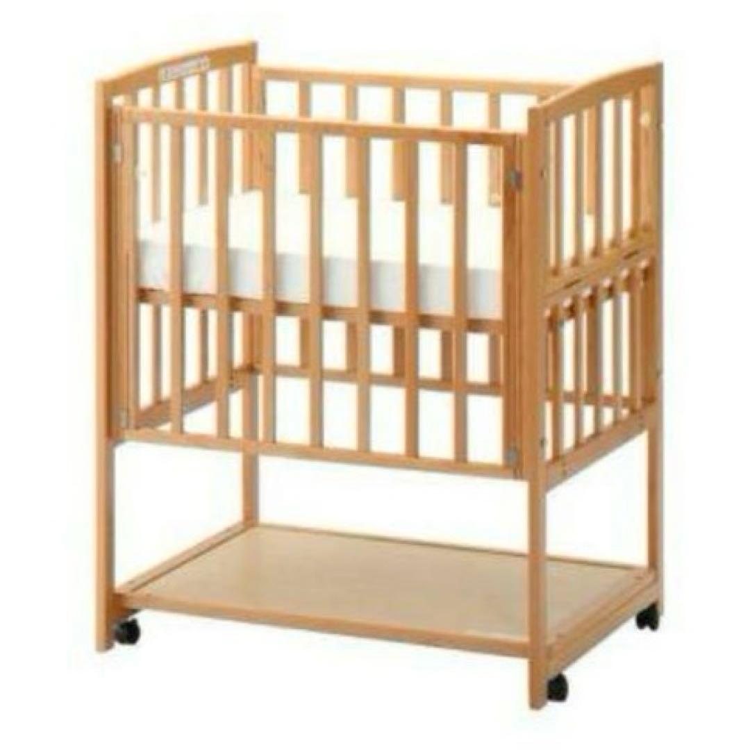 ヤマサキ コンパクトベッド ツーオープン ミニベッド