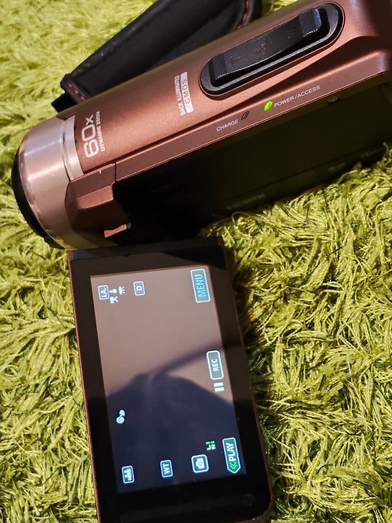 JVC GZ-F200-T ビデオカメラ 三脚 64GBSDカードセット