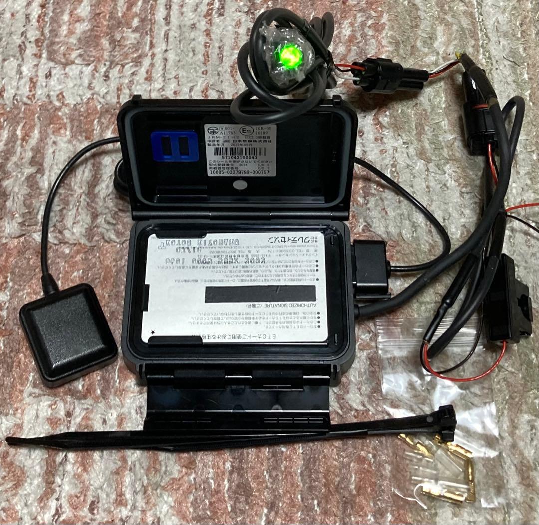 バイク用ETC JRM-21 H2 0.2 2022/05 000757