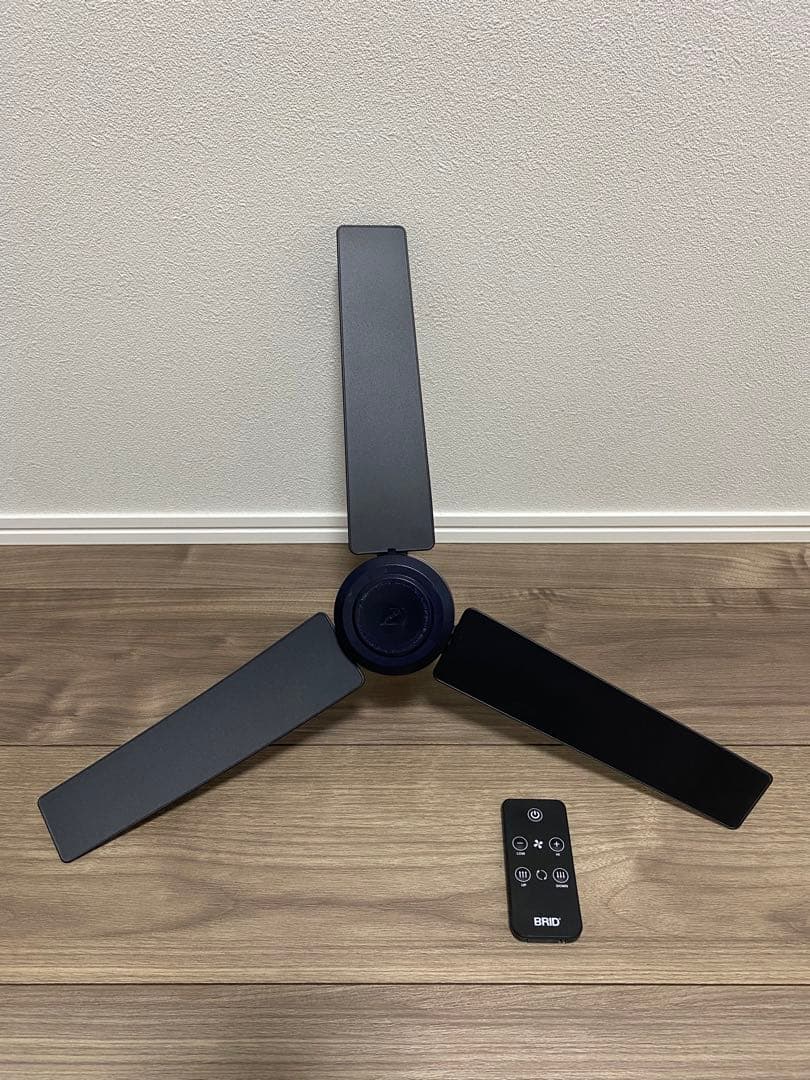 BRID サーキュレーター黒 レールファン plus Φ50 DCモーター