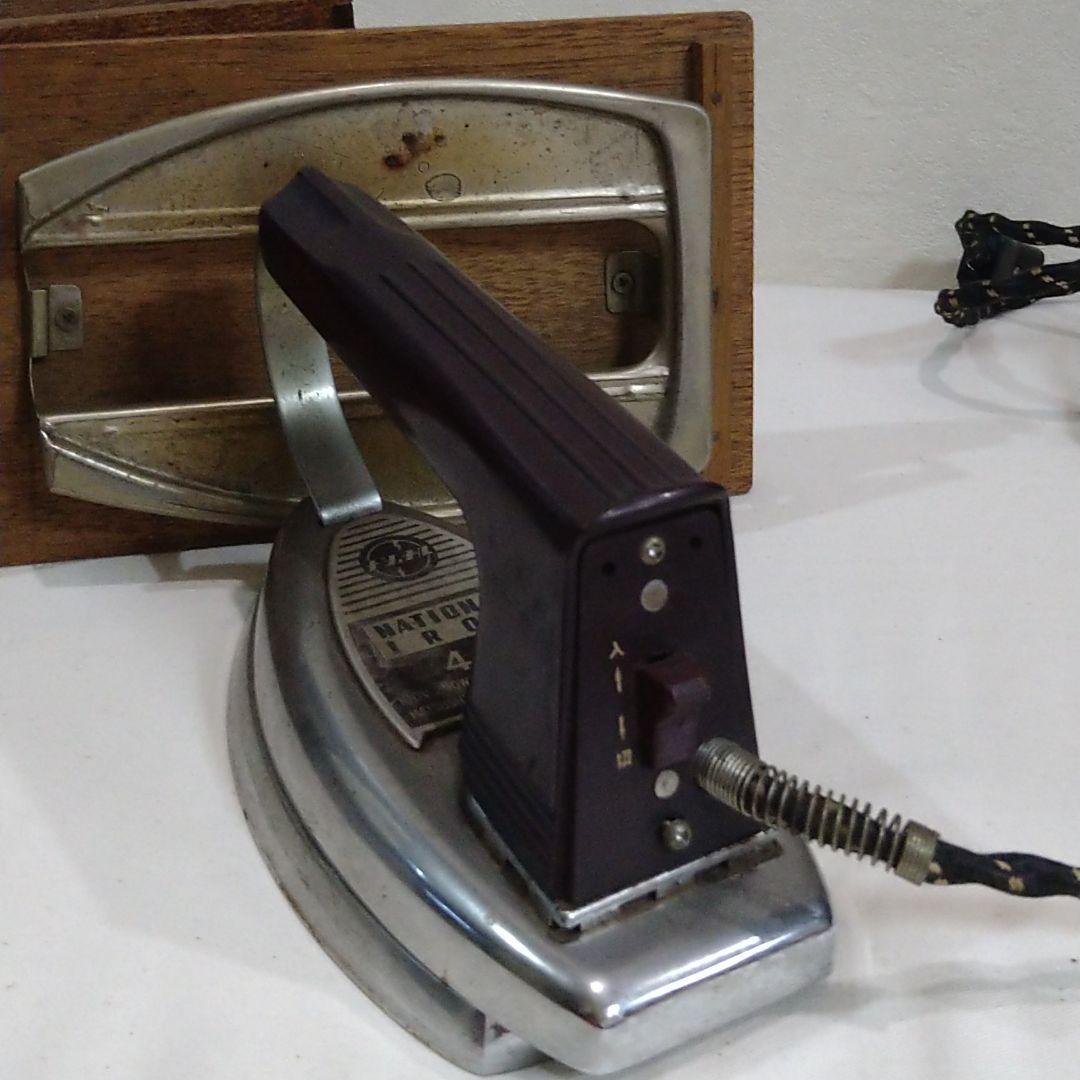 ナショナル　4号アイロン　箱つき