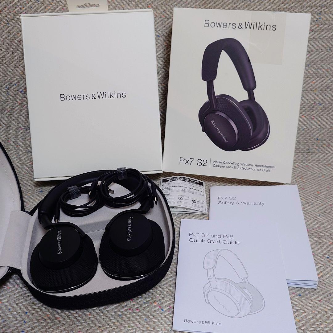 Bowers & Wilkins ワイヤレスヘッドホン『Px7 S2』ブラック