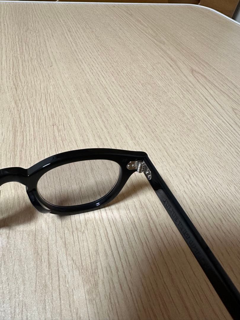 JULIUS TART OPTICAL AR 46-22 ブラック　BLACK