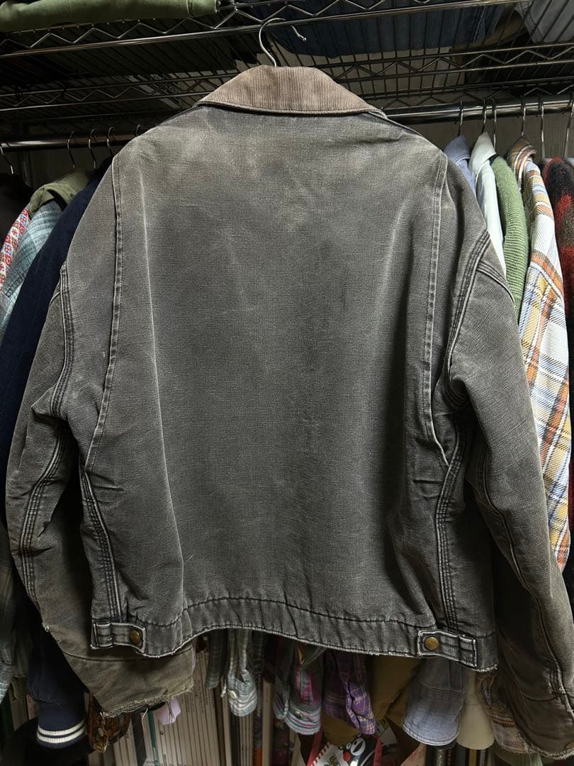 カーハート CARHARTT デトロイトジャケット タグなし　黒