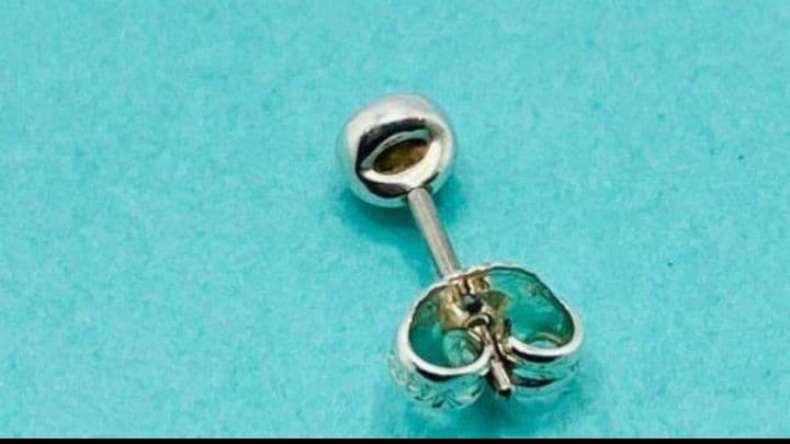 わ*る様 ティファニー　バイザヤード　アクアマリン　ピアス　シルバー　925