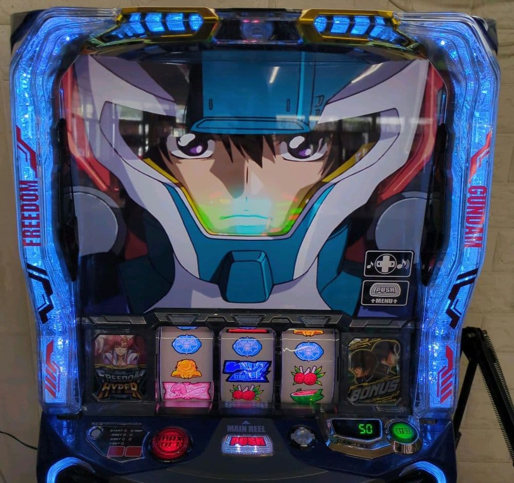 パチスロ実機　スマスロ機動戦士ガンダムSEED 簡易ユニット付　送料無料