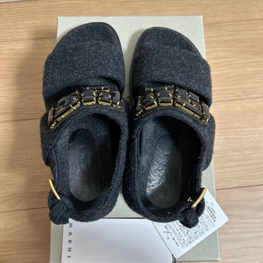 マルニ　MARNI ウールサンダル