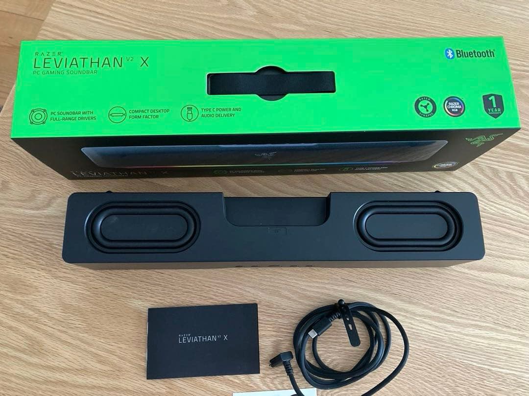 Razer V2 X ゲーミング サウンドバー　RZ05-0428