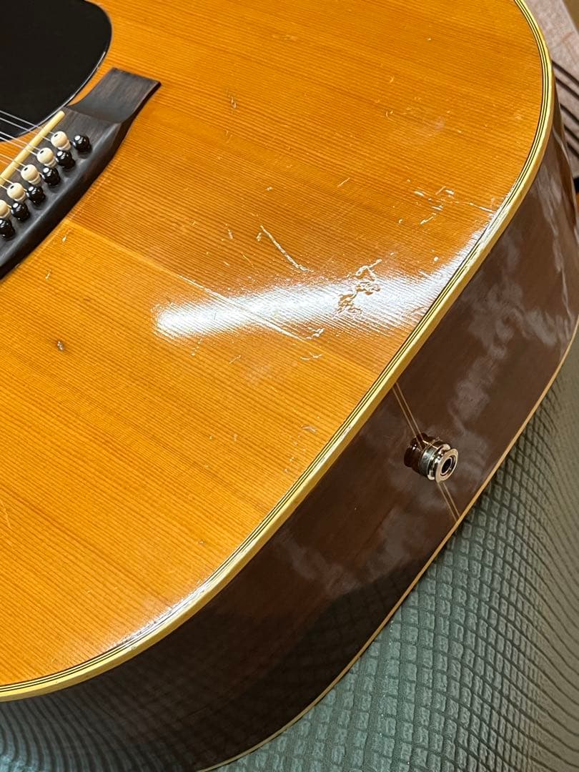 Yamaki Deluxe 12弦ギター ピエゾマイク付き品番不明　ジャンク扱い