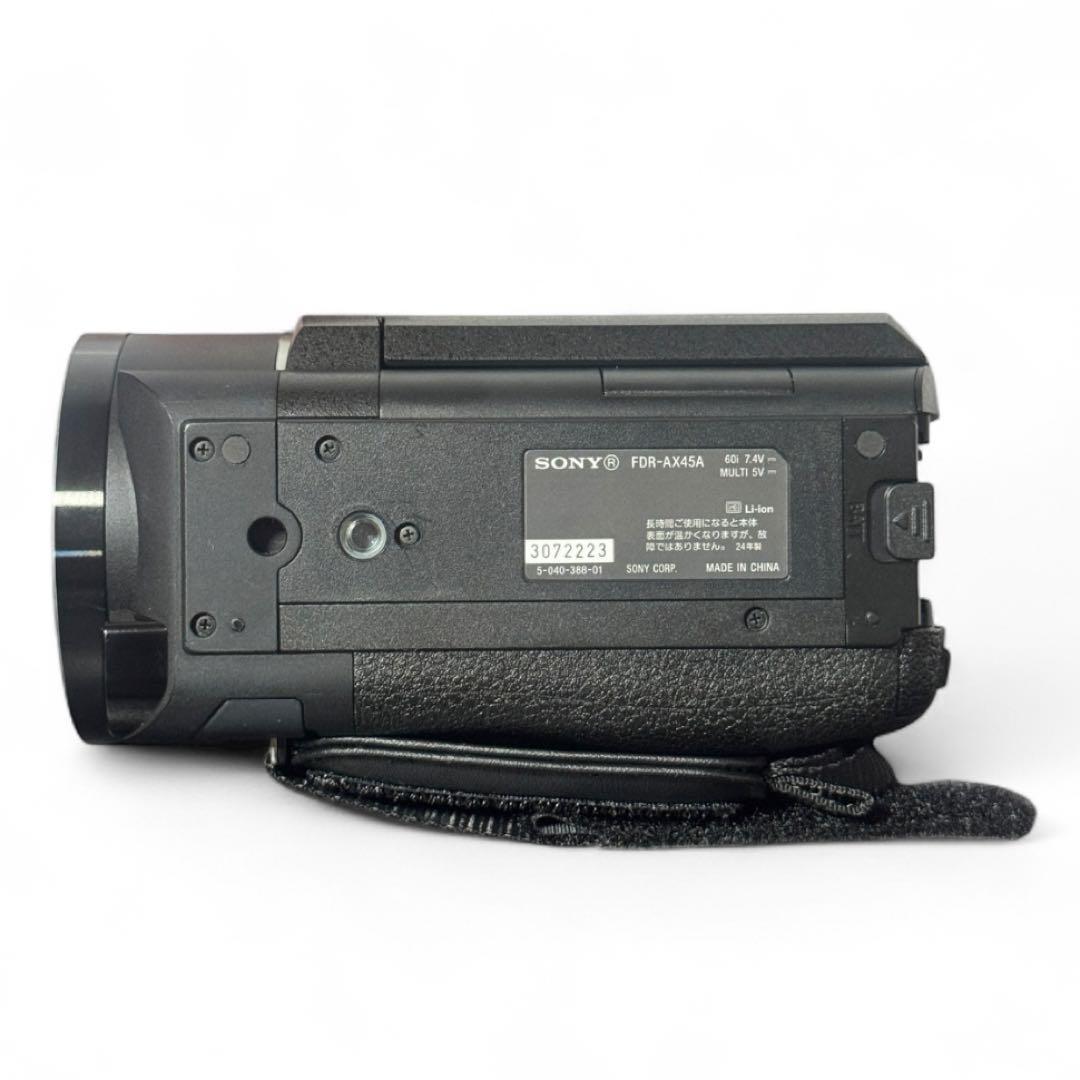 SONY FDR-AX45Aブラック・4万5千円相当のバッテリー・ケース・充電器