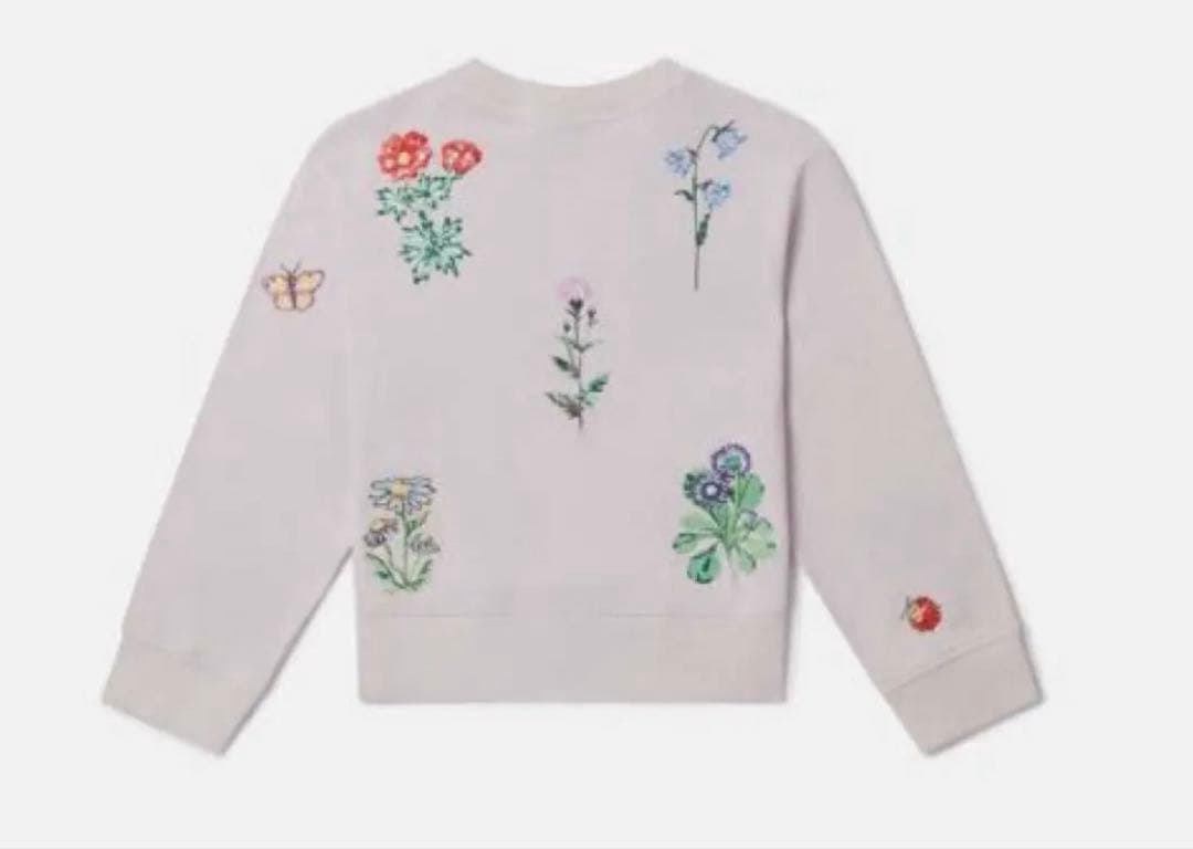 【最終お値下げ】ステラマッカートニー フラワーエンブロイダリー スウェットシャツ