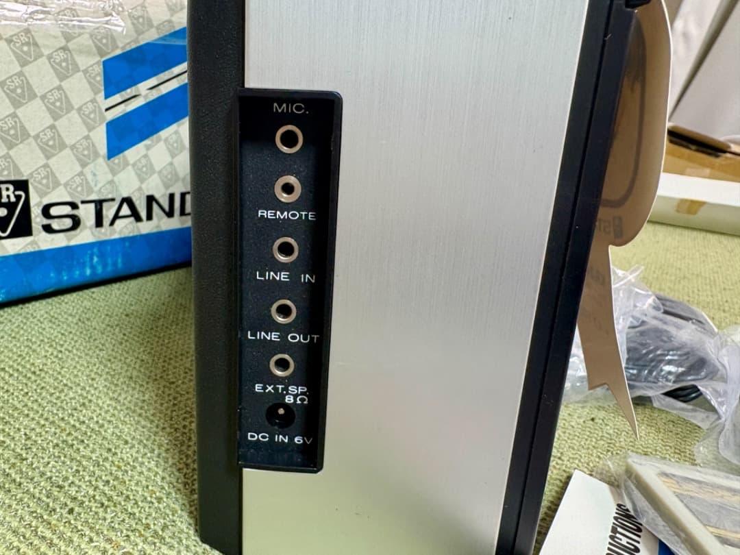 激レア　未使用？　スタンダード　KR-2400J ラジカセ　1970年代