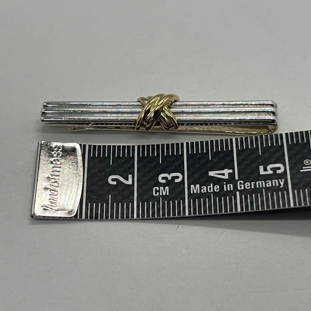 ティファニー TIFFANY シグネチャークロス ネクタイピン コンビ 希少