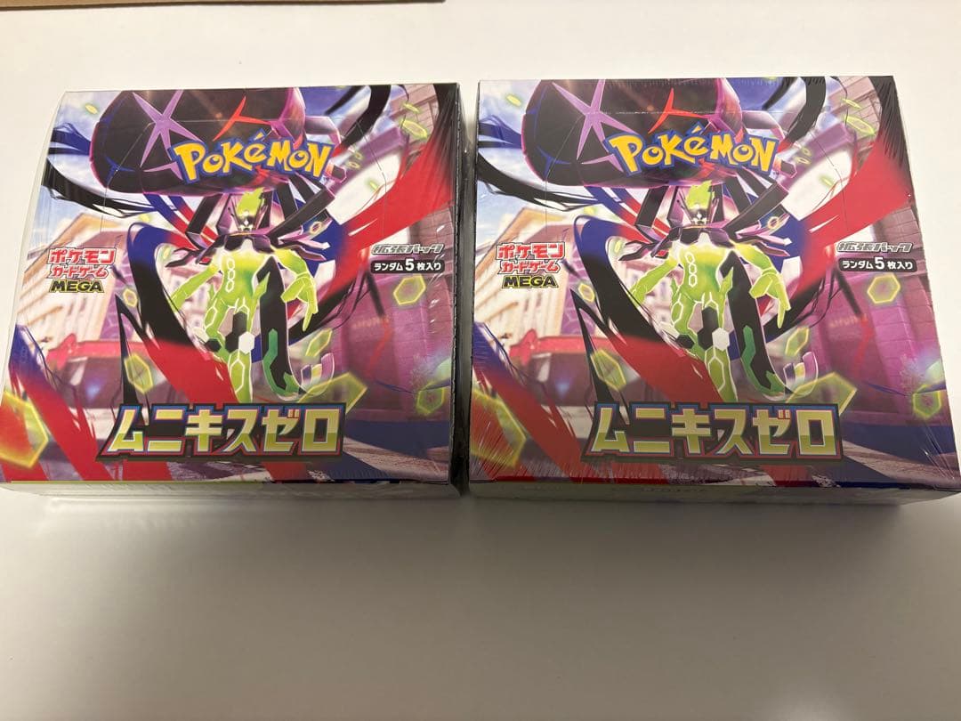 ポケモンカードゲーム ムニキスゼロ　シェリンク付き　2BOX