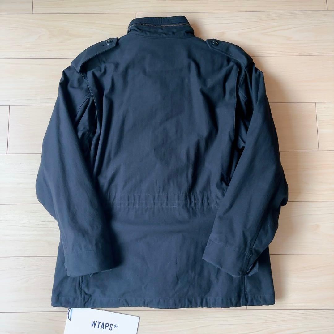 新品未使用 WTAPS ダブルタップス ミリタリージャケット Mサイズ 黒